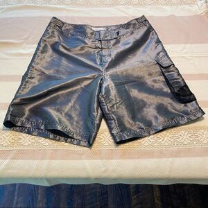 Surfwaves Metallic Surf Short, Size 38